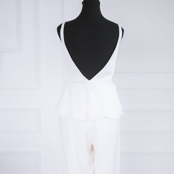Savannah Miller One-of-a-kind Bridal Gown Wedding Suit (Size 4) - Picture 1 of 2